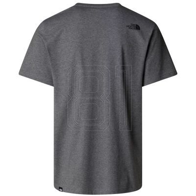 2. The North Face M SS Easy Tee NF0A8A6CDYY1 Gray L