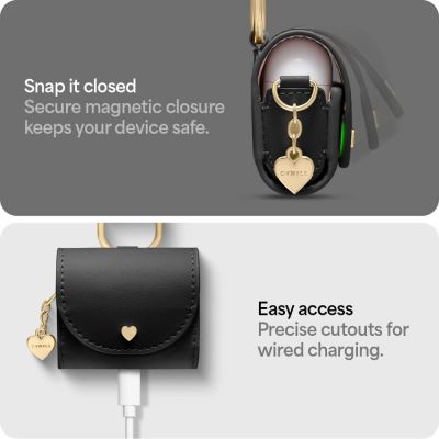 10. Spigen Cyrill Mini Bag for AirPods 4 - Black