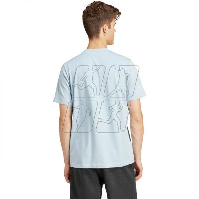 2. adidas Illustrated Linear Graphic M IS2867 T-shirt