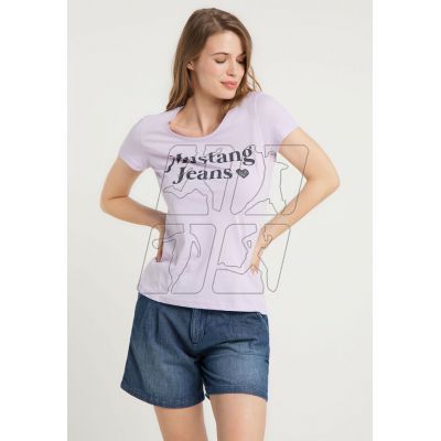 9. Mustang T-shirt Alexia W 1009391 8076