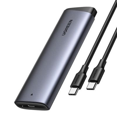 Ugreen CM767 M.2 NVMe PCIe SSD Disk Case - Silver