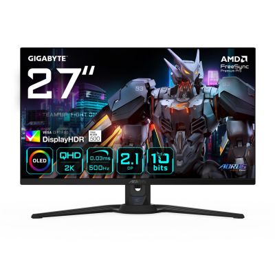 8. GIGABYTE OLED MONITOR 27" AORUS FO27Q5P 500Hz
