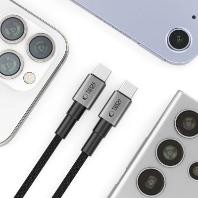 4. Tech-Protect UltraBoost DNA USB-C PD100W/5A Cable 300cm - Gray