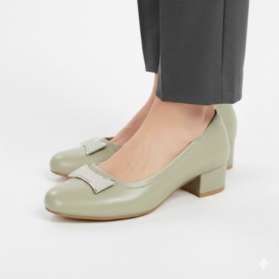 5. Women's olive pumps Jezzi 200-15