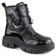 10. Filippo W PAW498A black insulated zippered snow boots
