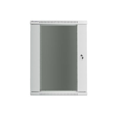 4. Lanberg WF01-6618-10S 18U Rack Wall-mounted Cabinet Gray