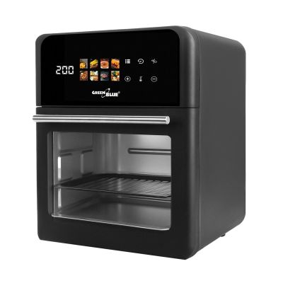 11. GREENBLUE FAT-FREE AIR FRYER, POWERFUL 1800W, CAPACITY 10L, 8 PROGRAMS, ACCESSORIES, TIMER GB950