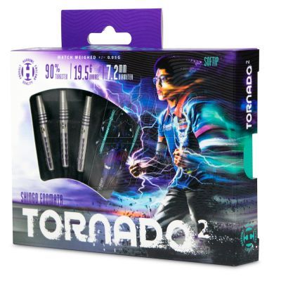 6. Darts Harrows The Tornado 2 90% Softip HS-TNK-000013351