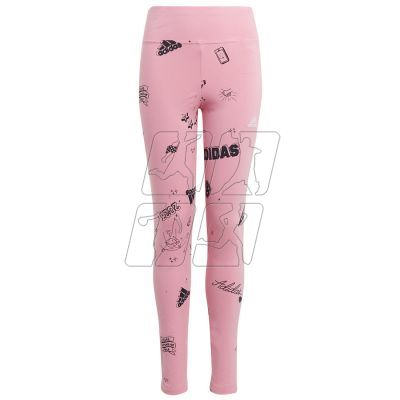 Leggings adidas JG Bluv Q3 Tight Jr IA1568