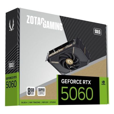 7. ZOTAC GAMING GeForce RTX 5060 SOLO 8GB Graphics Card