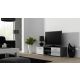 TV cabinet SOHO 140 gray/white gloss