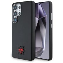 DKNY Leather Heart of NY Case for Samsung Galaxy S25 Ultra - Black