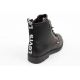4. Levi's girls' Pasadene SE ankle boots, black, with zipper