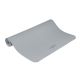 Gymnastics mat for yoga, pilates, fitness, 200x115cm, 1cm thick, TPE material, gray, REBEL ACTIVE