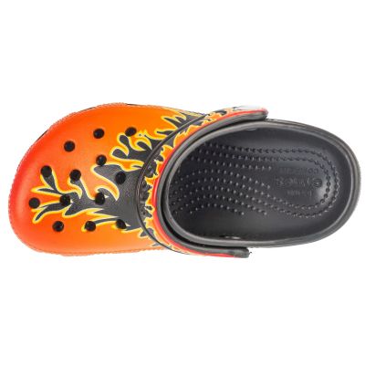 3. Crocs Classic Flames Clog Jr 210993-0C4 flip-flops