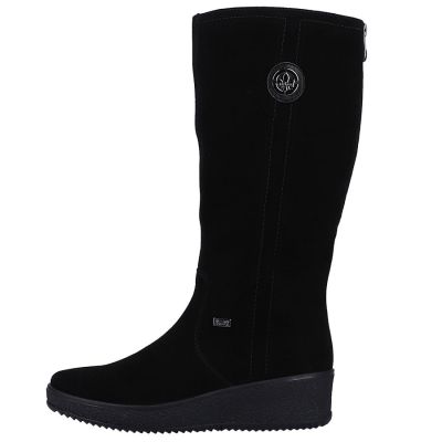 19. Rieker W R237 waterproof nubuck boots lined with sheepskin