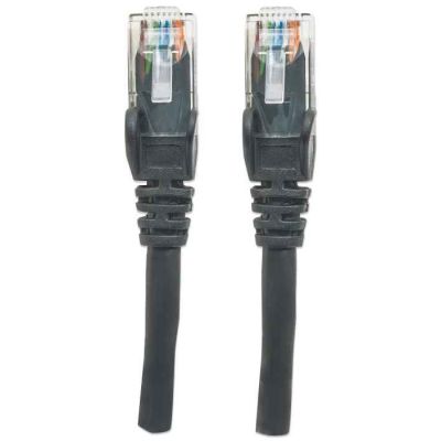 4. INTELLINET PATCH CORD CAT6 UTP 3.0M BLACK 100% MI