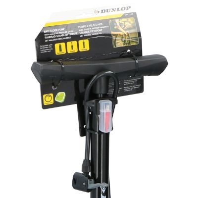 64. DUNLOP WORKSHOP/BICYCLE PUMP 174Psi WITH MANOMETER