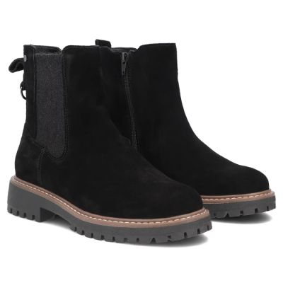 4. Women’s Black Leather Chelsea Boots Filippo DBT7935