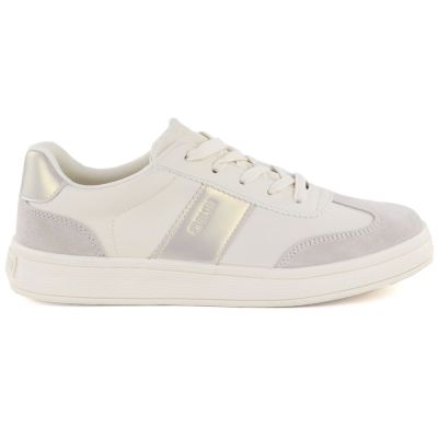 2. Beige women's leather sneakers Big Star TT274155