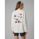 2. Women's longsleeve regular with print 4F 4FRSS26TSWSF2834-11S