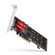 10. Axagon PCEM2-ND M.2 internal adapter