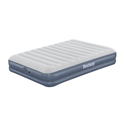 20. Bestway 6716T Air Mattress Double Mattress Blue, Gray