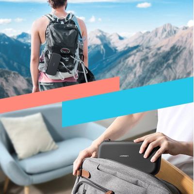 10. Ugreen Case Box for Nintendo Switch and Accessories 26 cm x 12 cm x 4 cm black (LP174 50974)