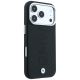 4. BMW Sign Deboss Quilted Metal Logo MagSafe Case for iPhone 18 Pro Max - Dark Gray