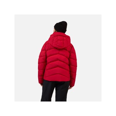 3. ROSSIGNOL W WISPILE RIPSTOP DOWN JKT women's ski jacket red