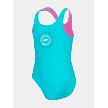 Girls' one-piece swimsuit 4F Junior