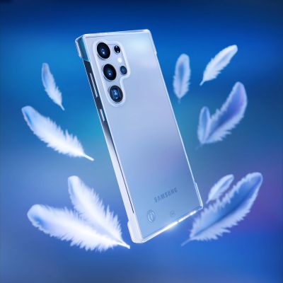 4. 3mk Just20g Clear Case for Samsung Galaxy S24 Ultra - transparent