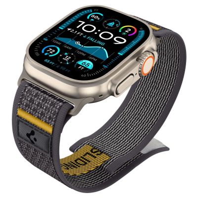 9. Spigen Athlex Air Strap for Apple Watch 44 / 45 / 46 / 49 mm - Gray