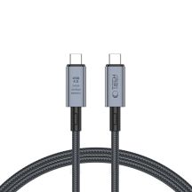 Tech-Protect UltraBoost Max USB-C 4.0 / USB-C 4.0 PD Cable 240W 8K 40Gbps 1m - Gray
