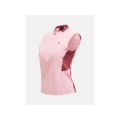 3. PEAK PERFORMANCE Women's T-shirt W Mountainbreath Sleveless Polo color pink