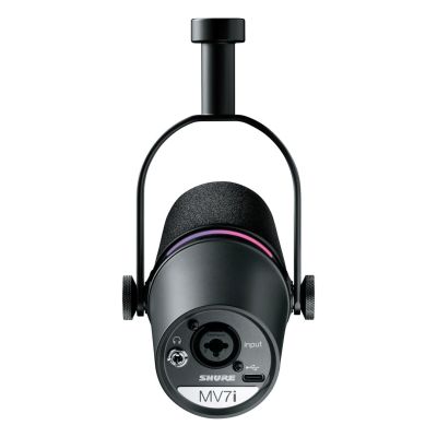 8. Shure MV7i - Intelligent Microphone with US Interface
