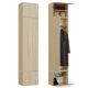 4. HAGA 1-Door SONOMA Wardrobe
