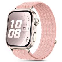 Tech-Protect Nylon Strap for Huawei Watch Fit 3 / 4 / 4 Pro / 5 / 5 Pro - Pink