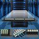 10. Patch panel Extralink EX.9663 (0.5U; cat. 6; 24xRJ-45)