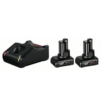 2. Bosch 1 600 A01 B20 battery/charger for power tools Battery and charger set