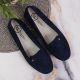 6. Suede leather loafers Filippo W PAW201D navy blue