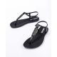 4. Ipanema Sandal Class women's flip-flop sandals, fashionable black, comfortable