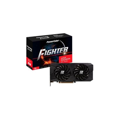 graphics card PowerColor Fighter RX7600 8G-F