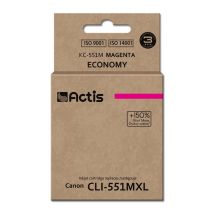 Actis KC-551M Ink (replaces Canon CLI-551M; Standard; 12 ml; red)