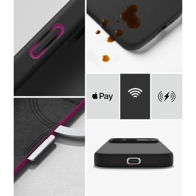 8. Ringke Silicone MagSafe Case for iPhone 18 Pro Max - Black