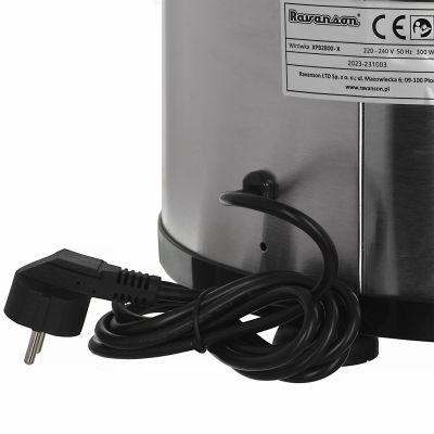 8. Ravanson XPB2800-X centrifuge (2800 rpm; 6 kg; 360 mm; Class A; silver color)