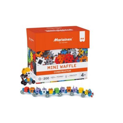 8. Marioinex Mini Waffle Constructor building blocks, 200 pieces