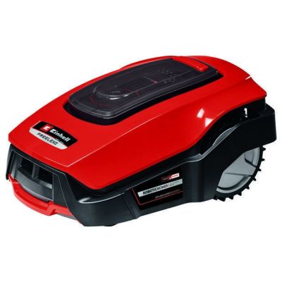 7. Einhell FREELEXO 1200 LCD BT Robot Lawnmower Battery Red
