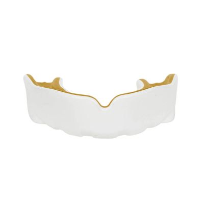 4. Gel Mouthguard + Box - White and Gold | GelTech