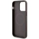 7. Guess 4G Printed Stripes MagSafe case for iPhone 15 Pro Max - brown